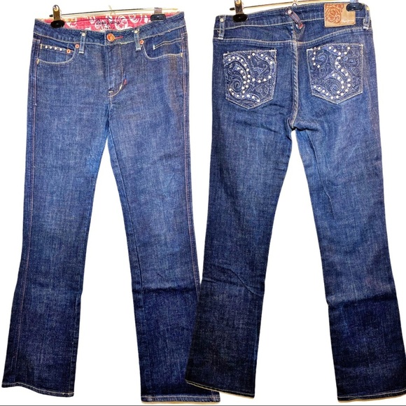 Pepe Jeans Blue Boot Cut Women Jeans - Picture 4 of 12